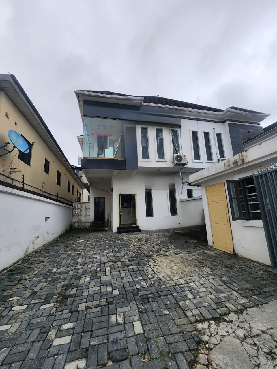 Commercial 4 Bedroom Semi-detached Duplex With A BQ @ Ikate for N300m
