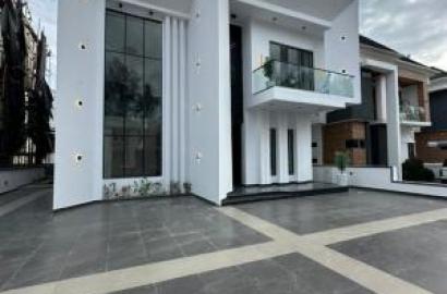 Massive 5 Bedroom Detached Duplex With A Private Cinema, Pool, Bq