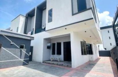 Expertly Crafted 4 Bedroom Semi Detached Duplex With Bq