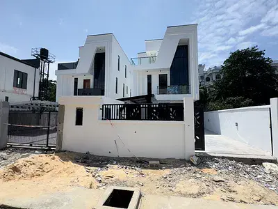 Detached duplex for sale  5 Bedroom Detached Duplex with BQ Chevron Drive, Chevron, Lekki, Lagos