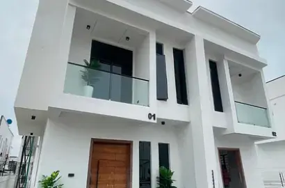 Semi-detached duplex for sale  4 Bedroom Semi Detached Duplex with BQ Ikota, Lekki, Lagos