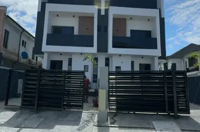 Semi-detached duplex for sale  4 Bedroom Semi Detached Duplex with Rooftop Terrace, BQ Chevron Toll Gate, Orchid Road, Lekki, Lagos