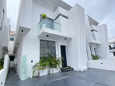 Detached duplex for sale  4-Bedroom Fully Detached Duplex Chevron, Lekki, Lagos