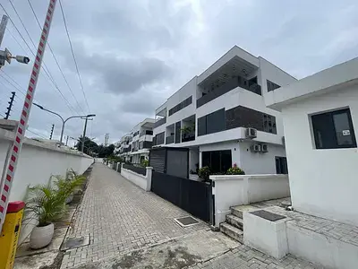 Semi-detached duplex for rent  4 Bedroom Semi-Detached Smart Home with Study Banana Island, Ikoyi, Lagos