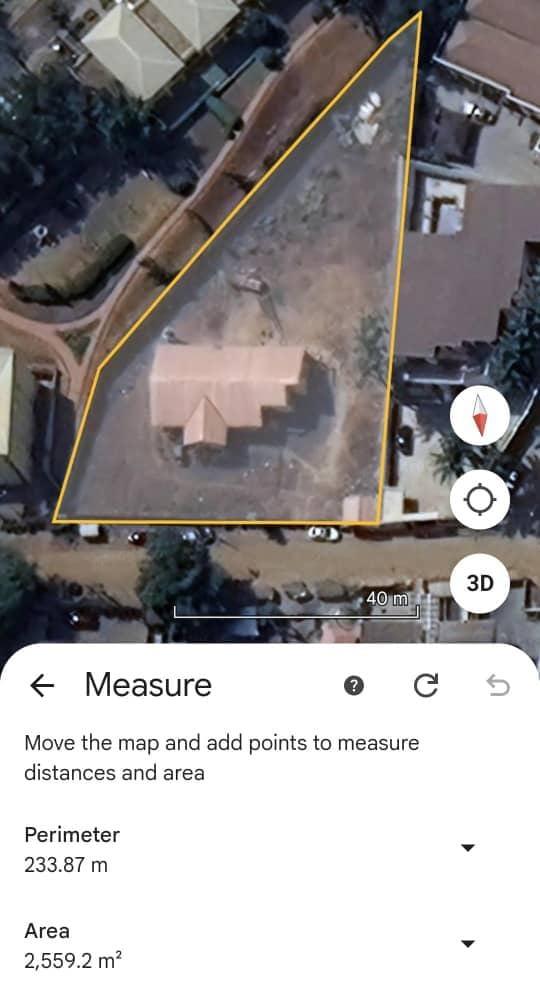 2,441.01sqm Residential Land in Maitama Main with an old structure is now available FOR SALE
