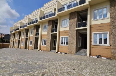 Brand new 4 Bedroom Terrace Duplex @ Guzape is available for sale.