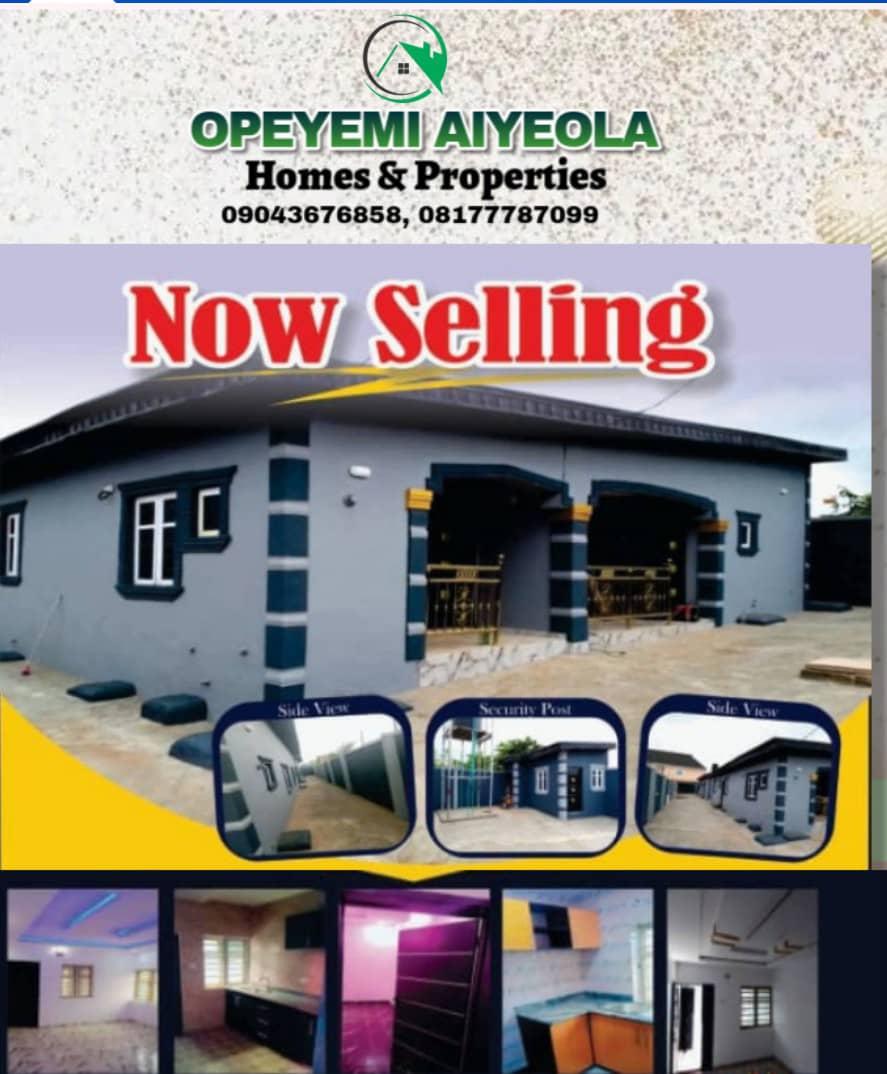 2 units of 2bedroom and room & Parlor at Along RCCG New Auditorium b4 Shimawa Ogun State