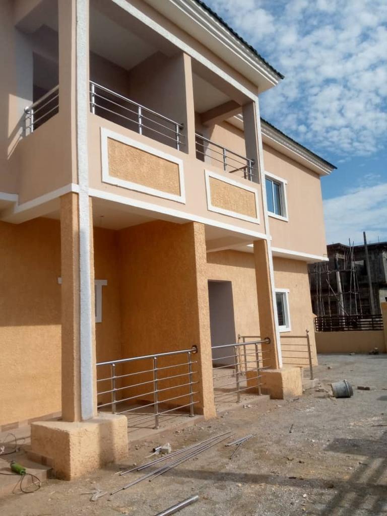 LifeCamp Listing  Twin Duplex Semi Detached - 3 bedroom with BQ (total of 6 bedrooms with 2 rooms BQ) - Brand new with spacious compound