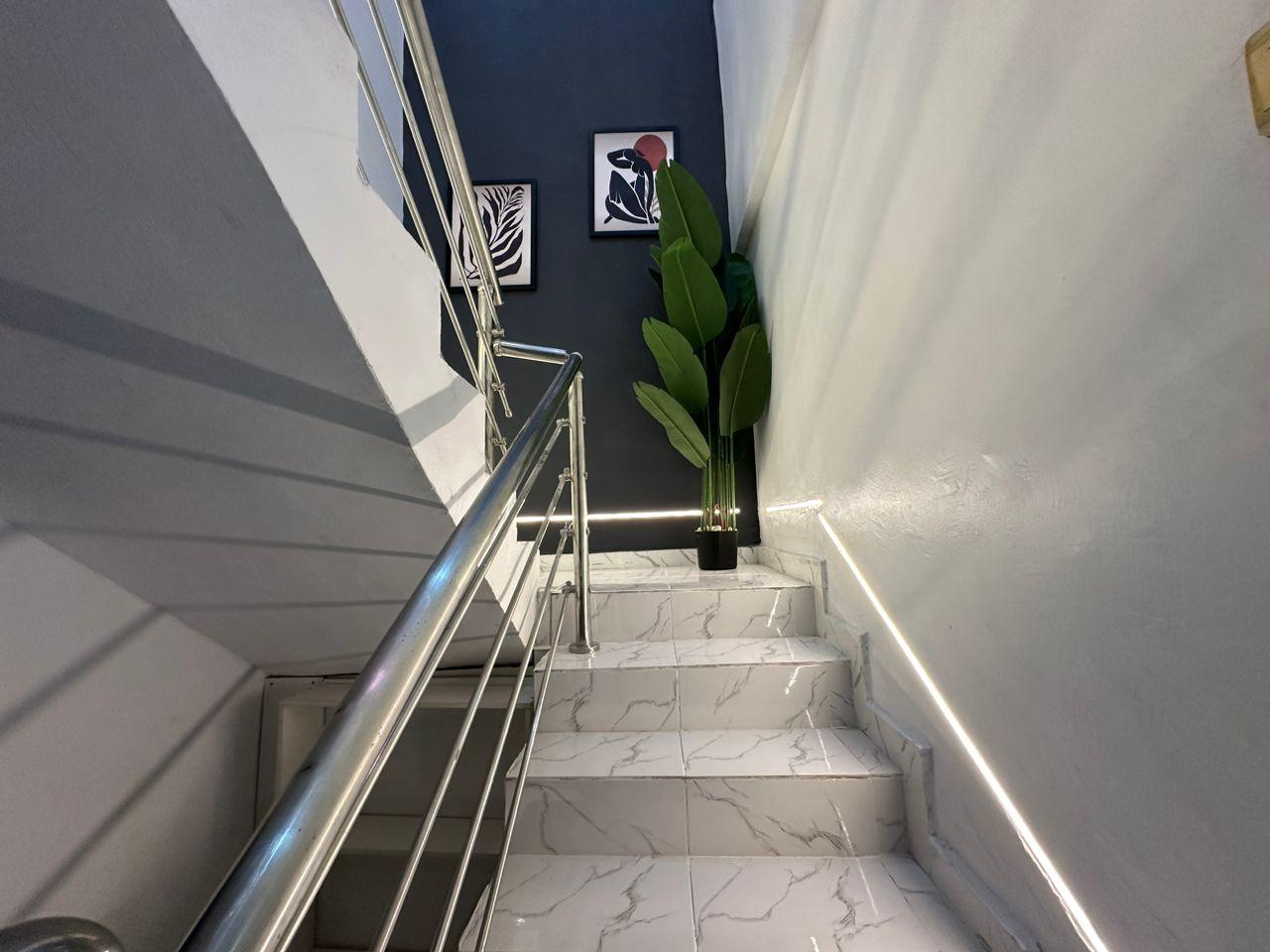 Shortlet  Cozy 2 bedroom Terrace Duplex with swimming pool and a Study room (3 bedrooms)