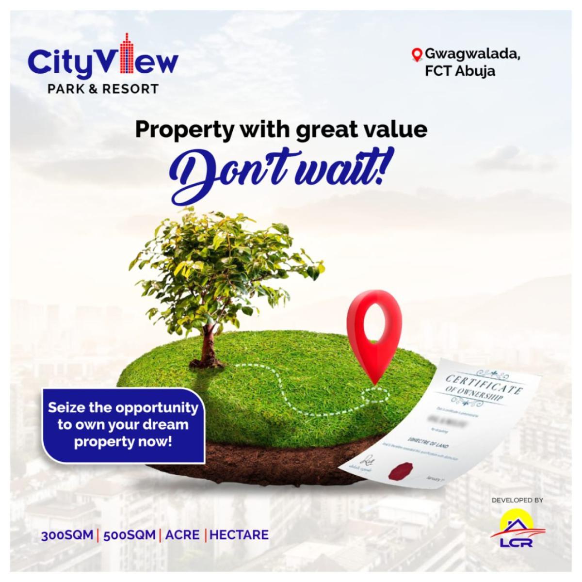 Residential land for sale