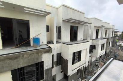 Tastfully Finished, Newly Built 5 Bedroom Terrace Duplex With Bq
