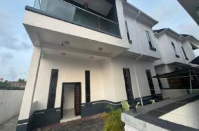 For rent: 5 Bedroom Fully Detached Duplex + Bq General Paint / Atlantic Nominee Estate Abraham Adesanya Ajah Lagos  ₦ 8,000,000