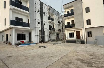 (Direct brief) FOR SALE:   Brand New 4-Bedroom Terrace Duplex + 1 Room BQ   Location: Life Camp, Abuja
