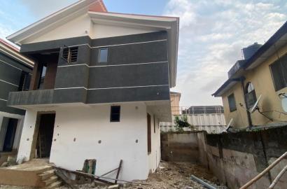 * FOR SALE.  : Newly Built 4-Bedroom full detached Duplex (Carcass)*with car park    Off Olufemi Street, Surulere, Lagos  Price: ₦150 Million