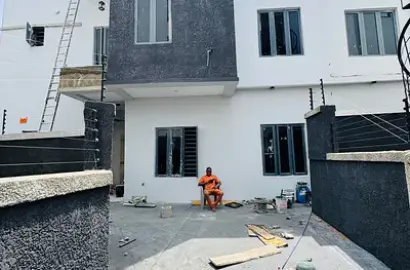 Stylishly Built Home with BQ in a Secured Estate, Omole Phase 1, Ikeja, Lagos