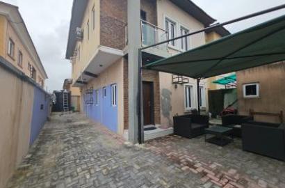 Nice 4-bedroom Semi-detached Duplex With Boysquarters