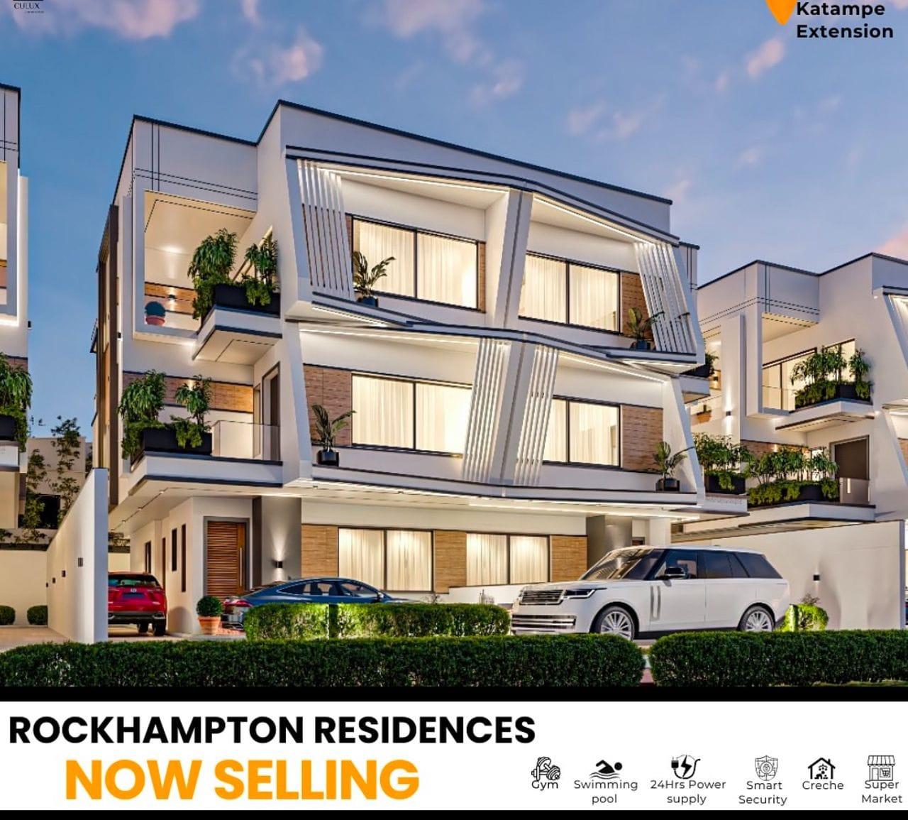 Rockhampton Residences, located in Katampe Extension, in the heart of Abuja