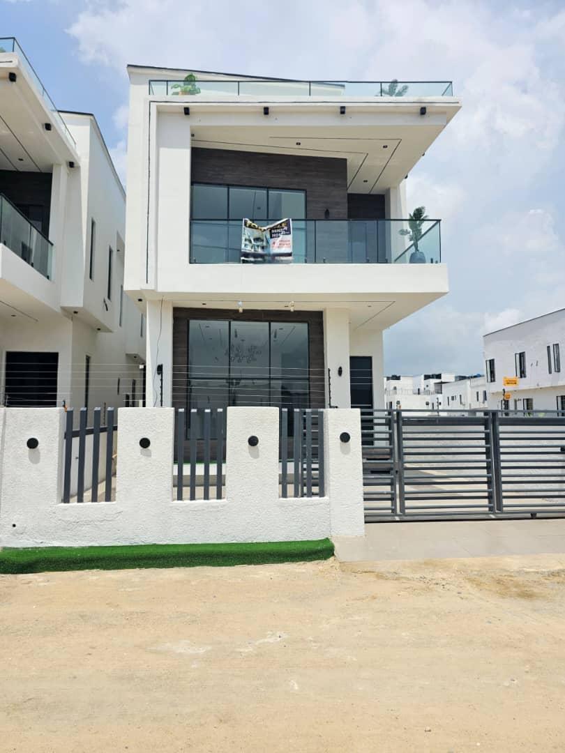FOR SALE BRAND NEW MODERN 4 BED FULLY DETACHED DUPLEX  WITH BQ