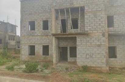 Carcass 4 Bedroom Detached Duplex With Bq