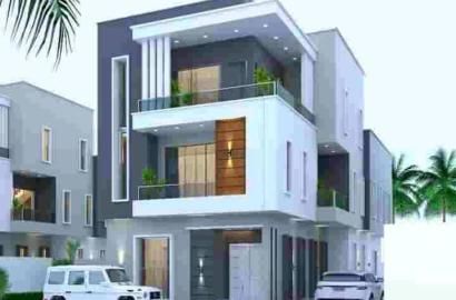 NEWLY BUILT AND WELL FITTED 5 BEDROOM SEMI DETACHED DUPLEX   BANANA ISLAND   $800K