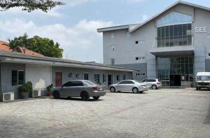 Hotel for sale 43 room functional and very busy hotel facing the Lekki-Epe Expressway at Olokonla for sale,on 8 plots of land  with a large event centre with apple parking space  Asking #5.5B.
