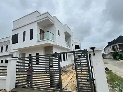 Detached duplex for sale  Newly Built 4-Bedroom Fully Detached Duplex Sangotedo, Ajah, Lagos
