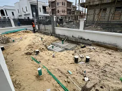 Detached duplex for sale  Newly Built 4-Bedroom Fully Detached Duplex Sangotedo, Ajah, Lagos