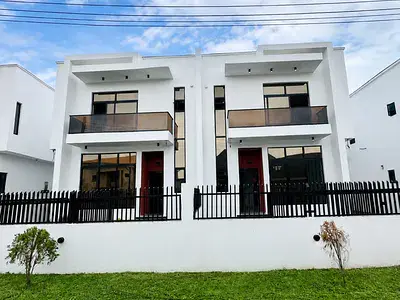 Semi-detached duplex for sale  Newly Built 4 Bedroom Semi Detached Duplex, in a Secured Estate Ajah, Lagos