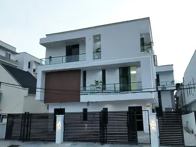 Semi-detached duplex for sale  Luxury 4 Bedroom Semi-Detached Duplex with BQ Ikate, Lekki, Lagos