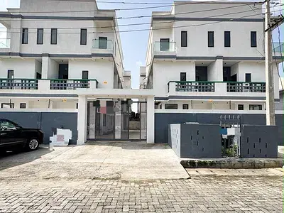 Semi-detached duplex for sale  Prestigious 4-Bedroom Semi-Detached Duplex with BQ in a Prime Location Lekki Phase 1, Lekki, Lagos