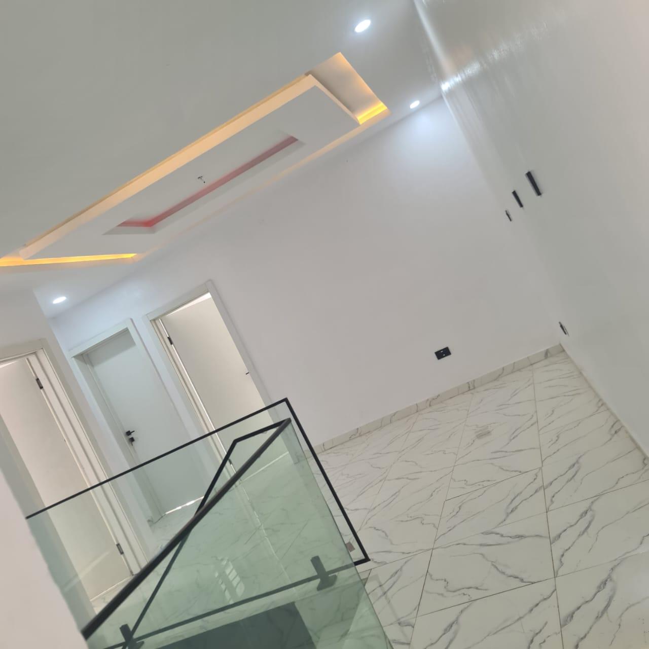 Beautifully Built 4BEDROOM DUPLEX semi detached with BQ for sale.
