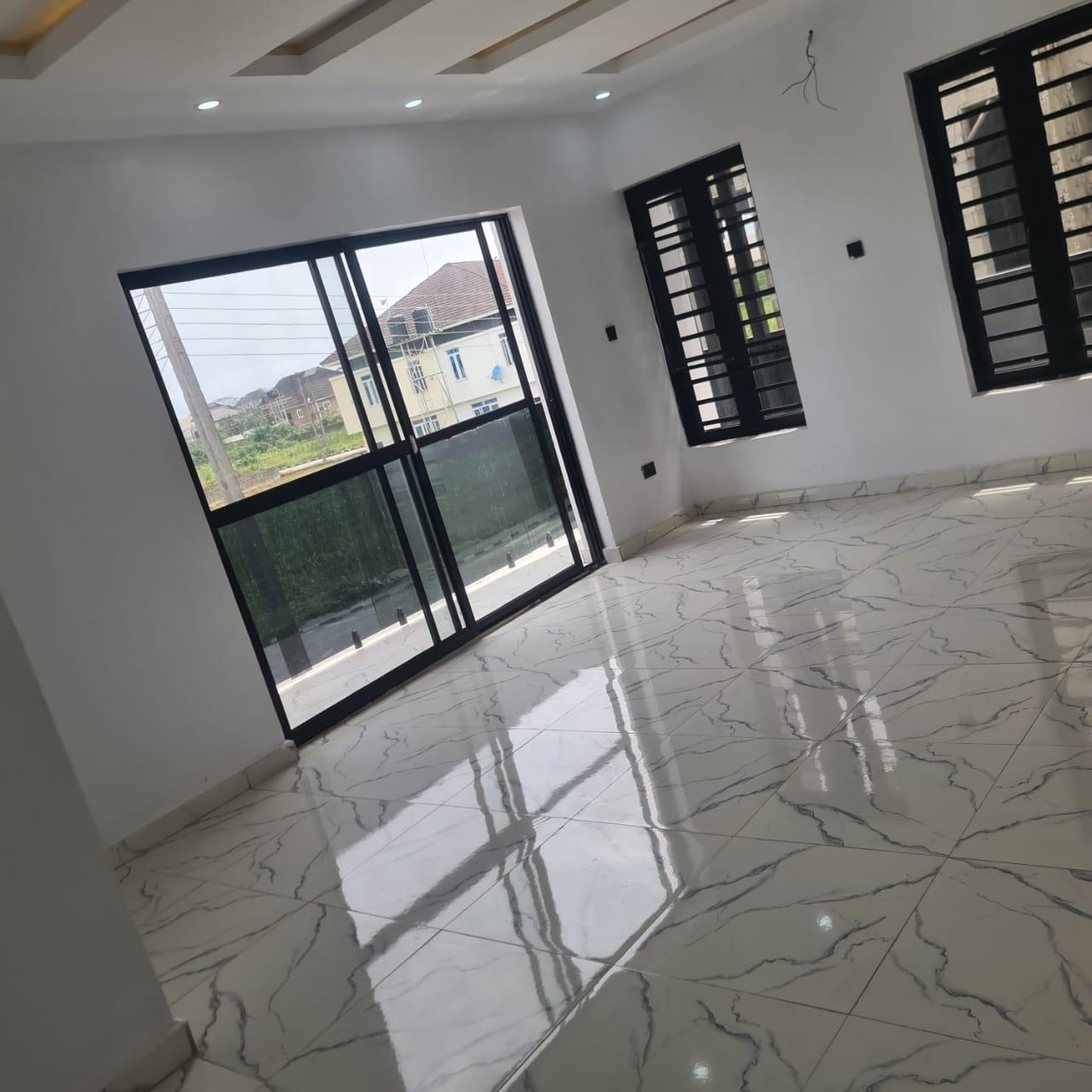 Beautifully Built 4BEDROOM DUPLEX semi detached with BQ for sale.